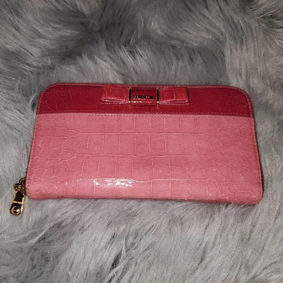 AUTH. Miu Miu Croc Wallet & Key Case Set *RARE* - Picture 5 of 6